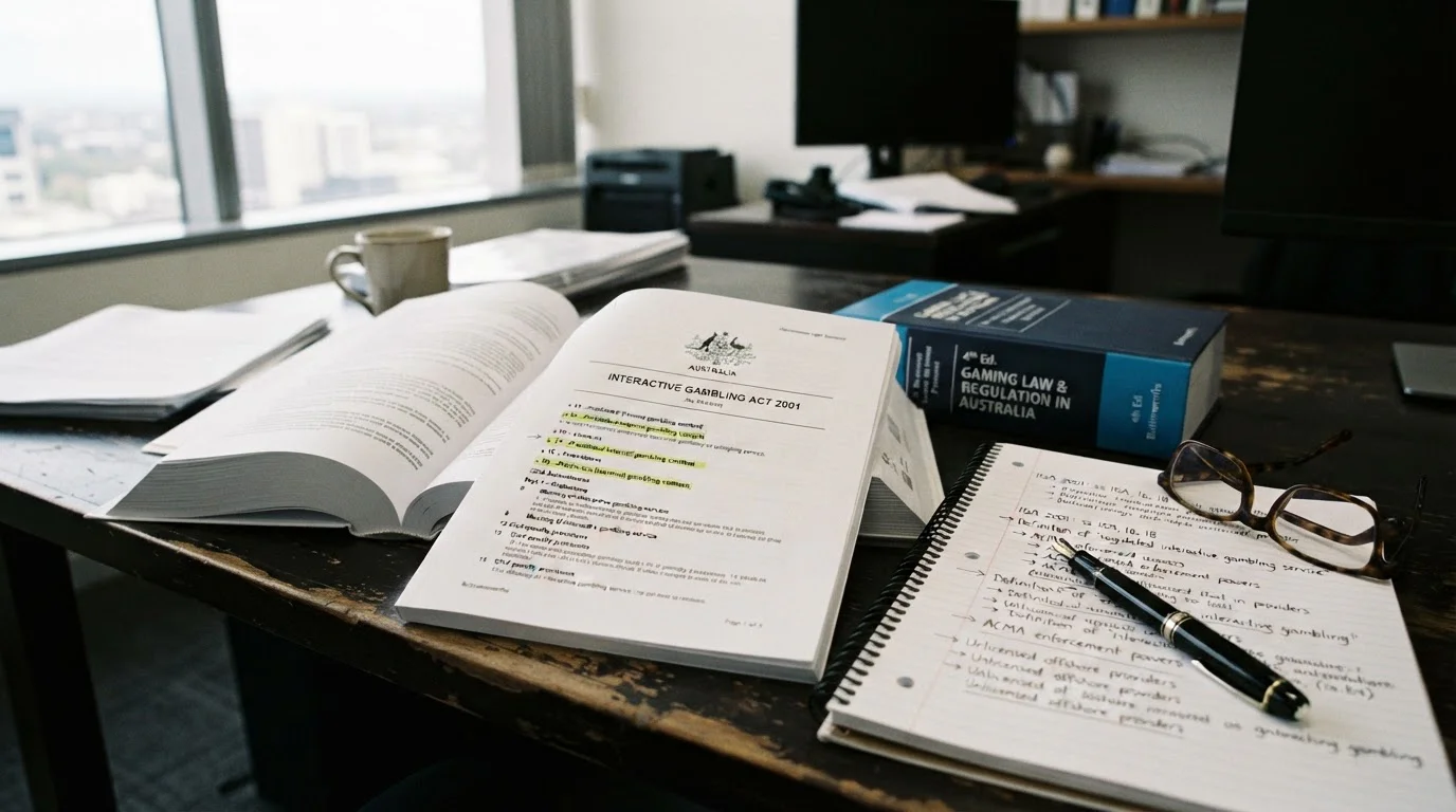 Australian Interactive Gambling Act legal framework document